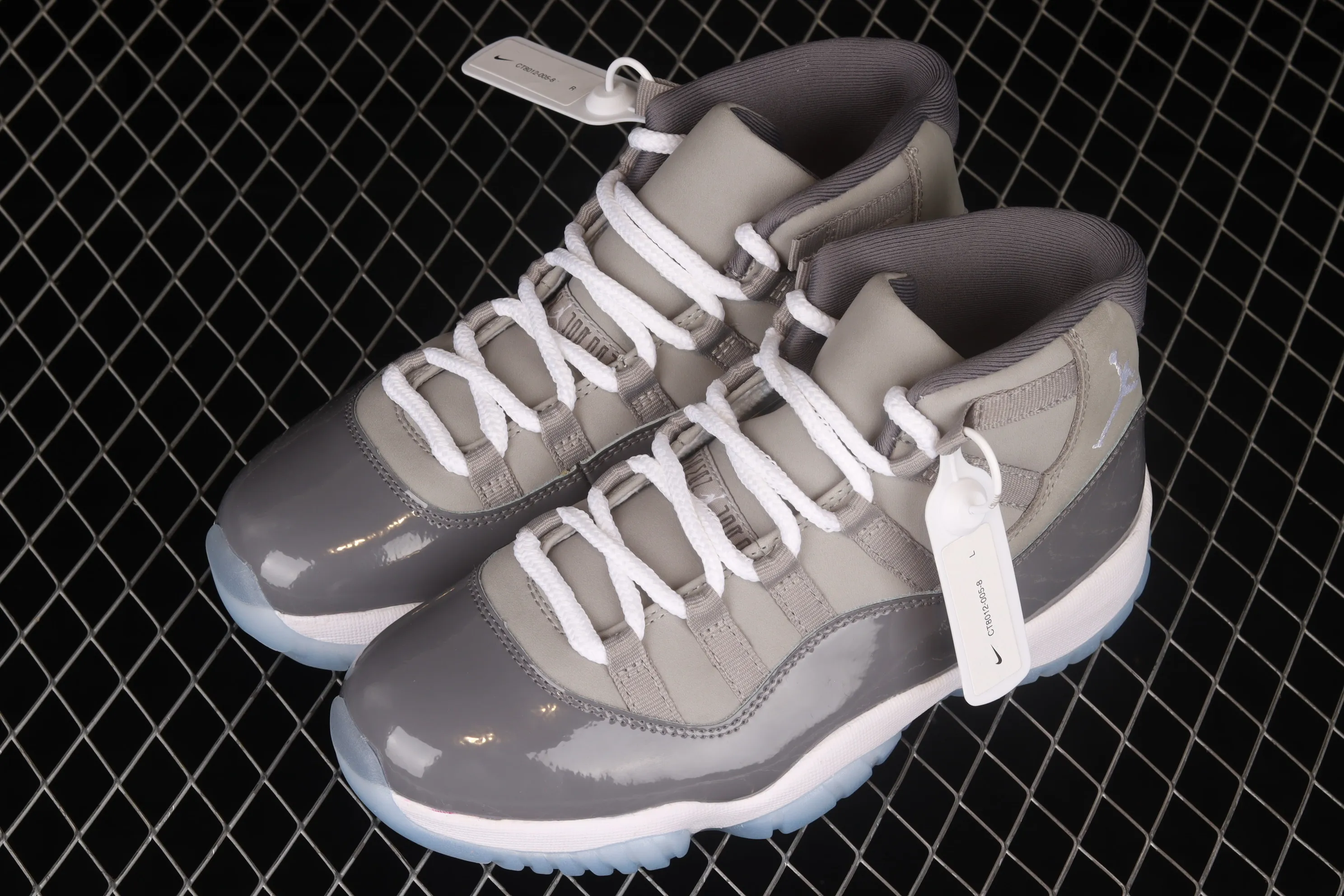 All categories Air Jordan Jordan series basketball shoes Air Jordan 11 cost-effective version Air Jordan 11 Retro "Cool Grey" AJ11 Joe 11 new cool gray real standard real carbon CT8012-005